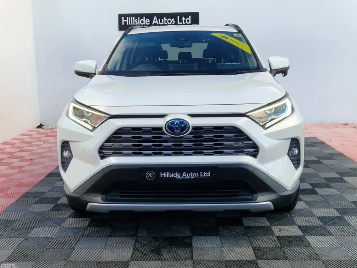 Toyota RAV4 SUV, Petrol Hybrid, 2019, White