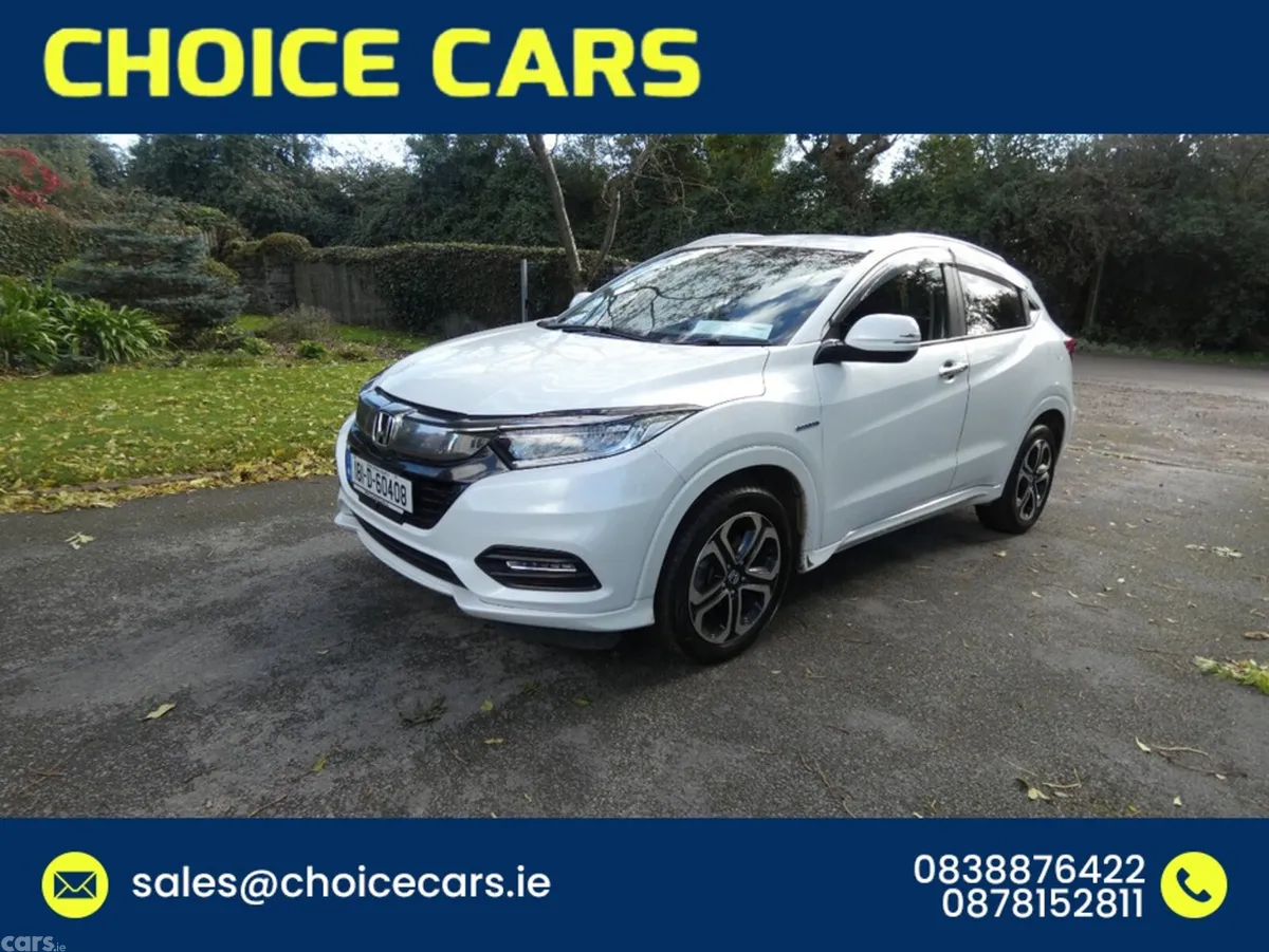 Honda Vezel Estate, Petrol Hybrid, 2018, White