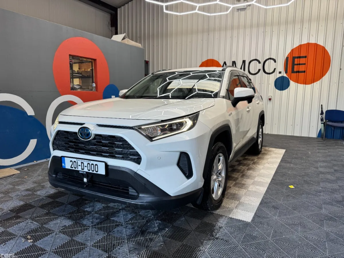 Toyota RAV4 SUV, Petrol Hybrid, 2020, White