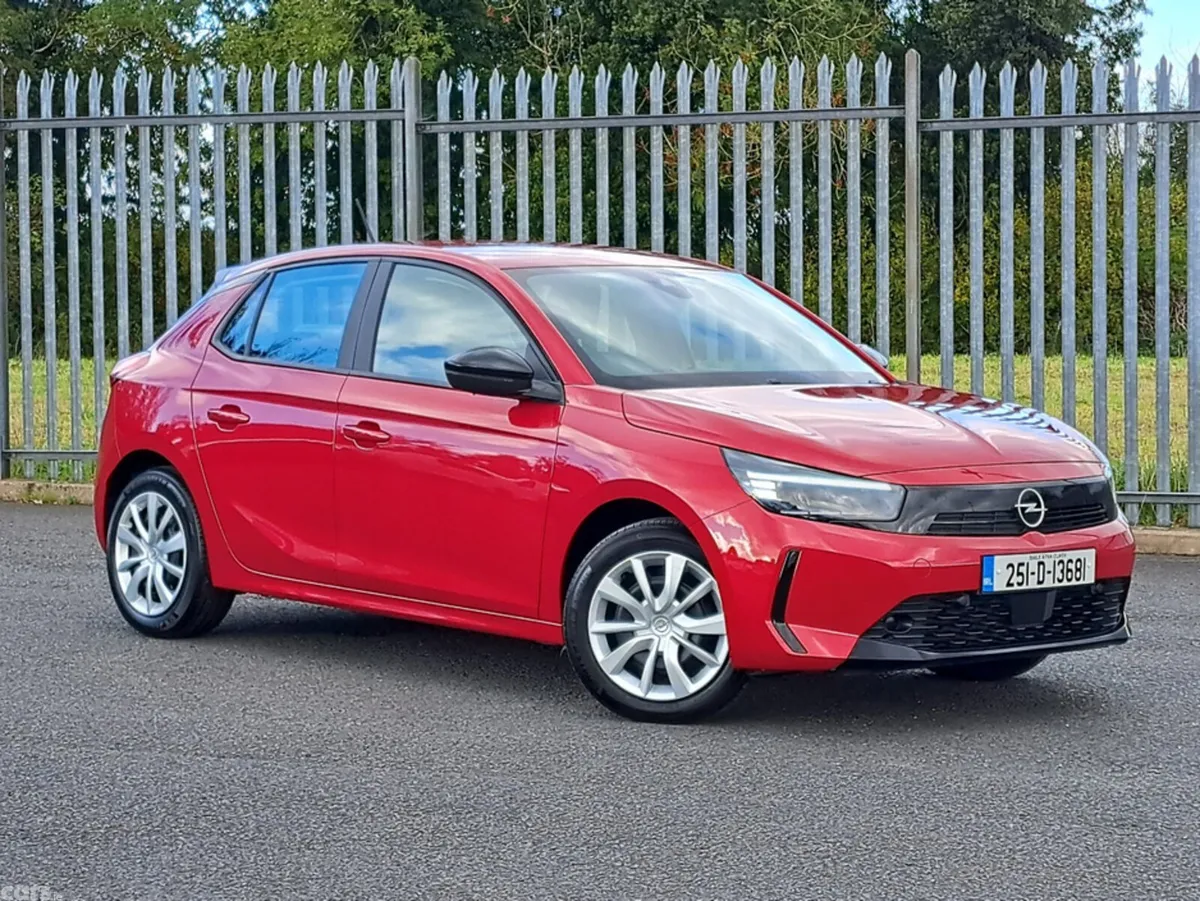 Opel Corsa Hatchback, Petrol, 2025, Red