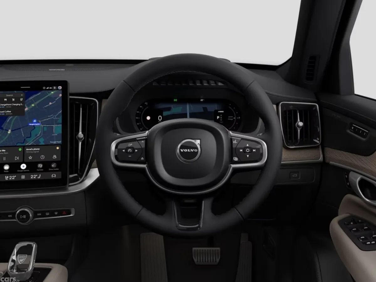 Volvo XC90 SUV, Petrol Plug-in Hybrid, 2027, Red