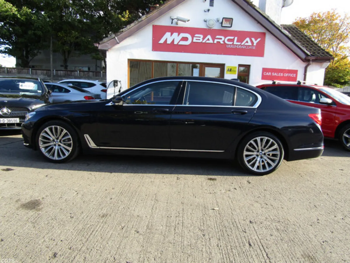 BMW 7-Series Saloon, Diesel, 2018, Blue