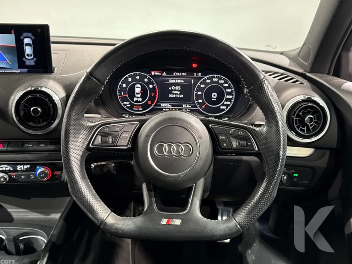 Audi A3 Saloon, Petrol, 2018, Black