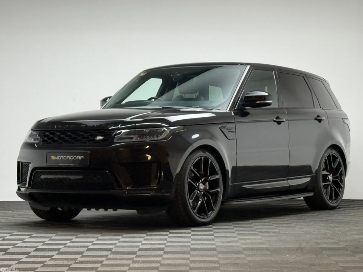 Land Rover Range Rover Sport SUV, Petrol Plug-in Hybrid, 2021, Black