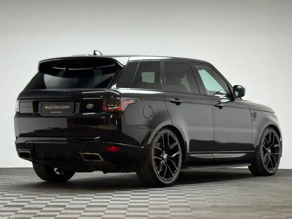 Land Rover Range Rover Sport SUV, Petrol Plug-in Hybrid, 2021, Black