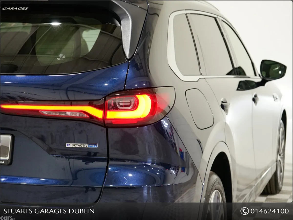 Mazda CX-80 SUV, Petrol Plug-in Hybrid, 2026, Blue