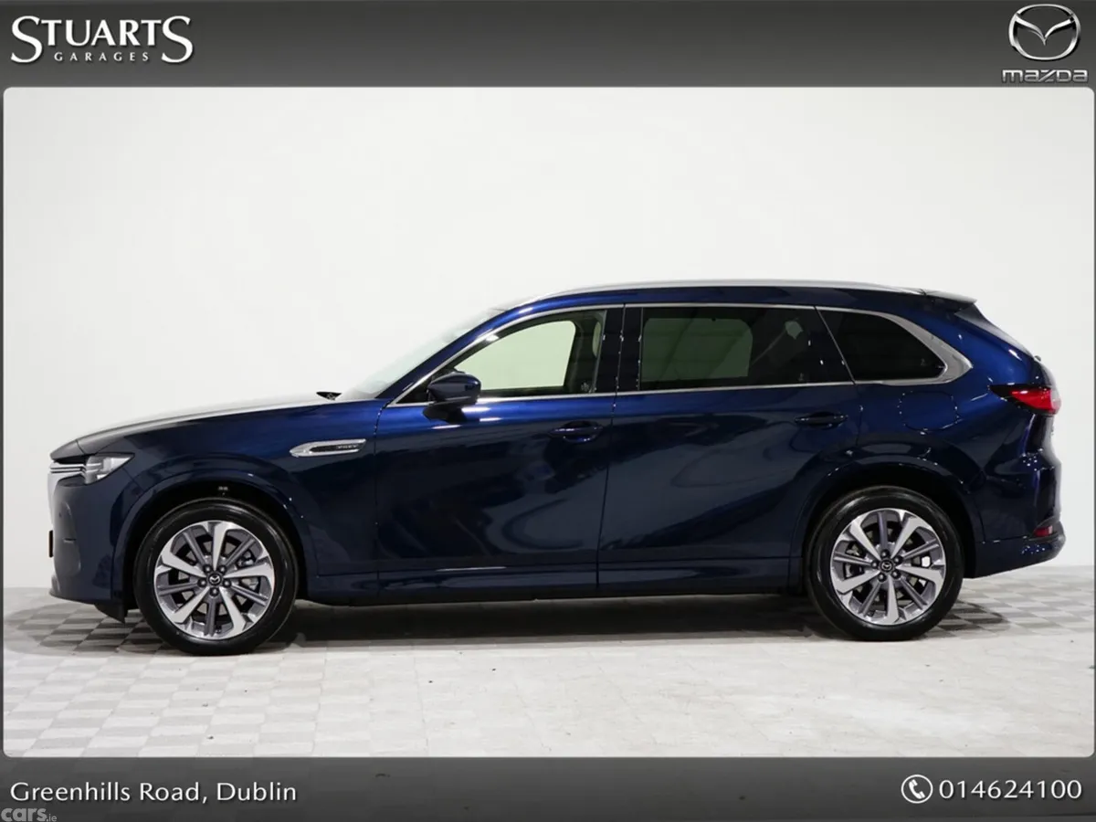 Mazda CX-80 SUV, Petrol Plug-in Hybrid, 2026, Blue