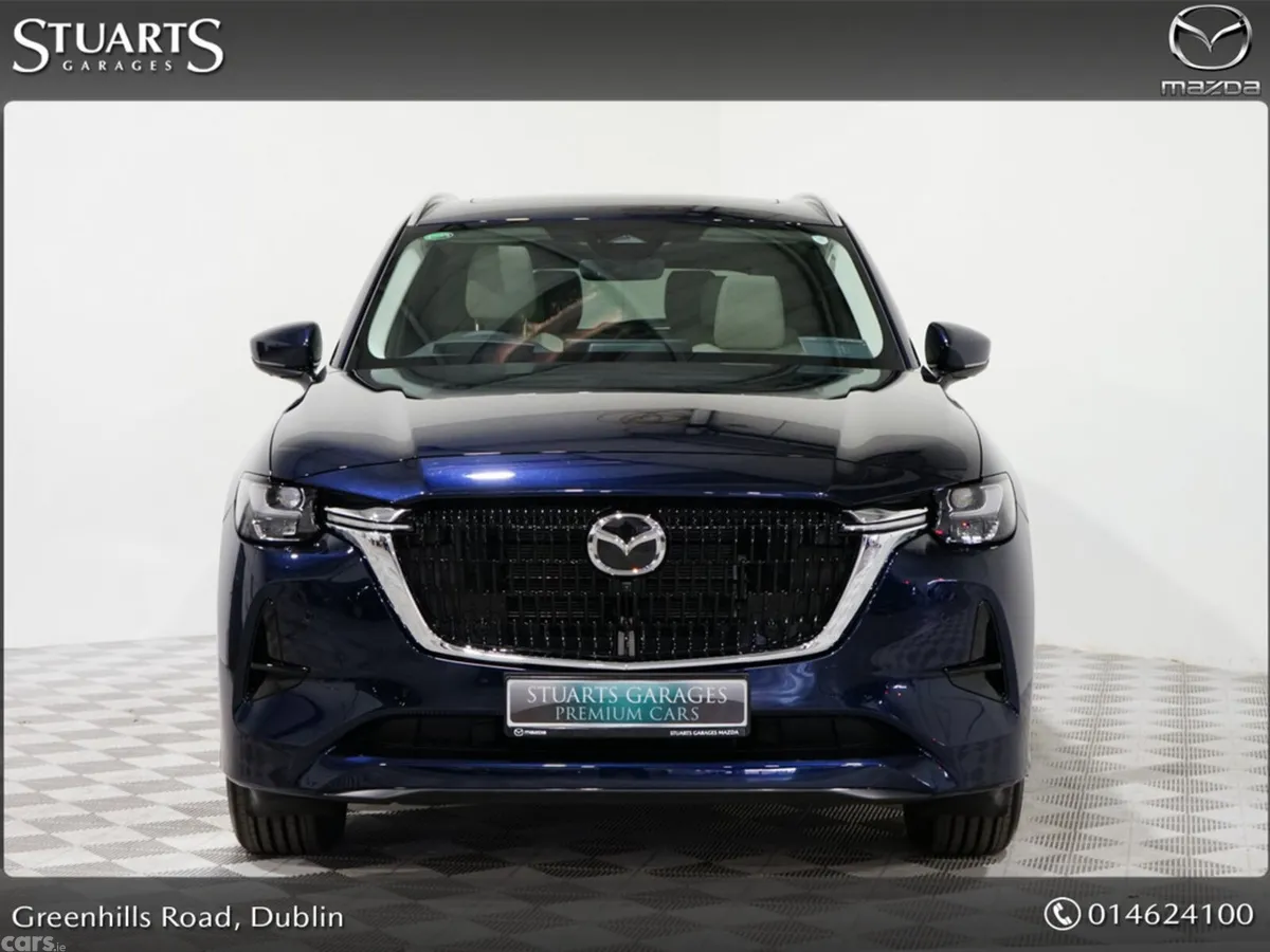 Mazda CX-80 SUV, Petrol Plug-in Hybrid, 2026, Blue