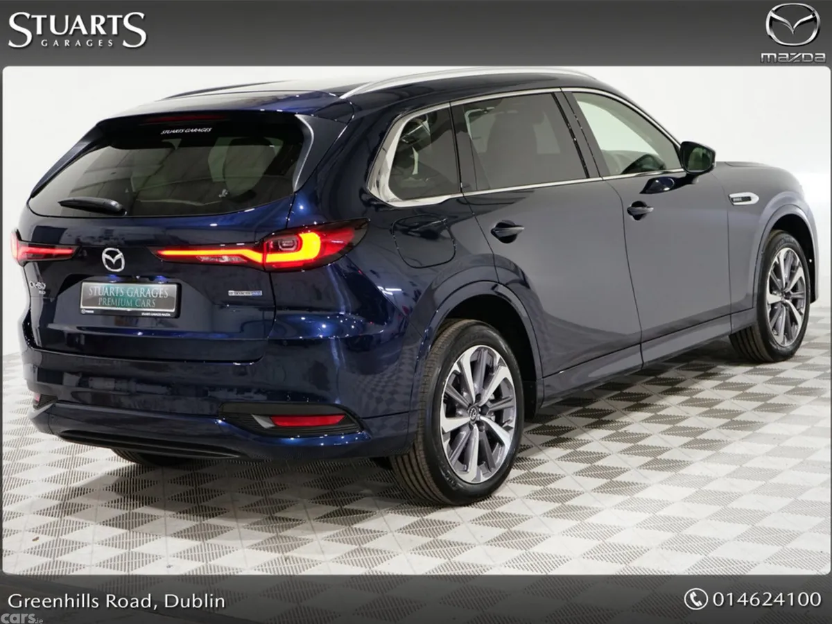 Mazda CX-80 SUV, Petrol Plug-in Hybrid, 2026, Blue
