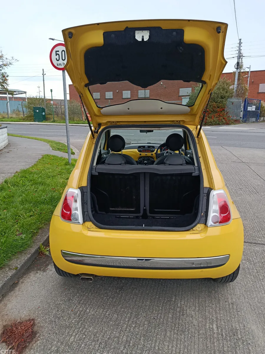 Fiat 500 Hatchback, Petrol, 2012, Yellow
