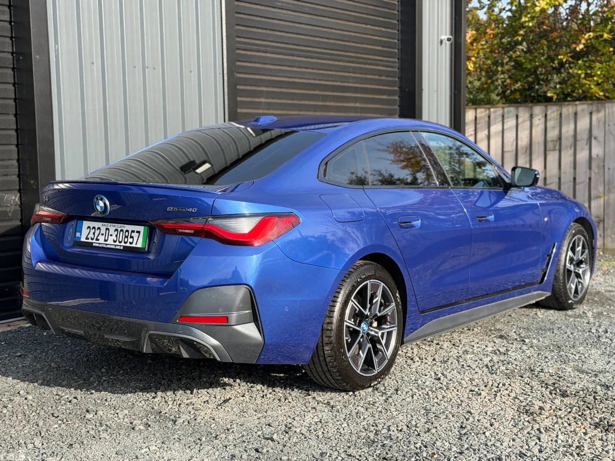 BMW i4 Hatchback, Electric, 2023, Blue