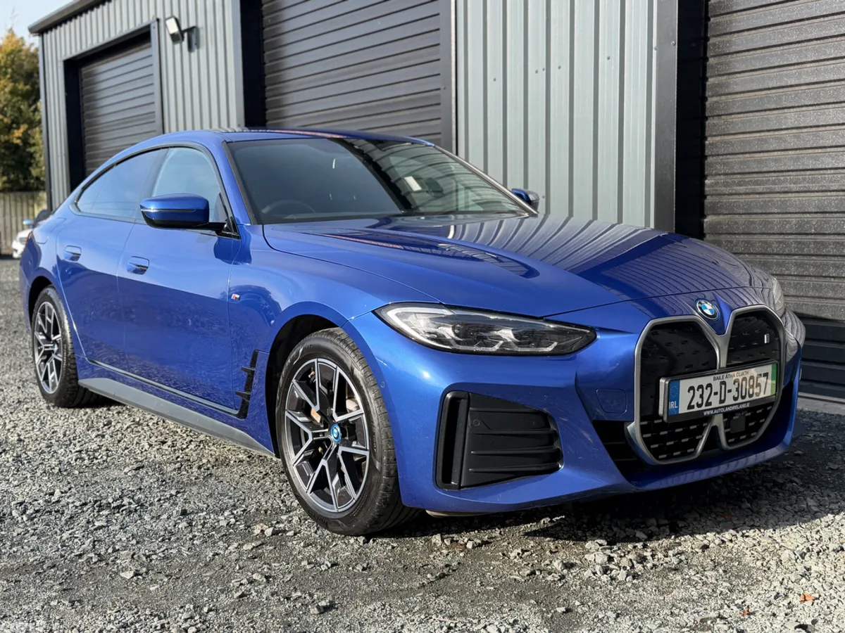 BMW i4 Hatchback, Electric, 2023, Blue