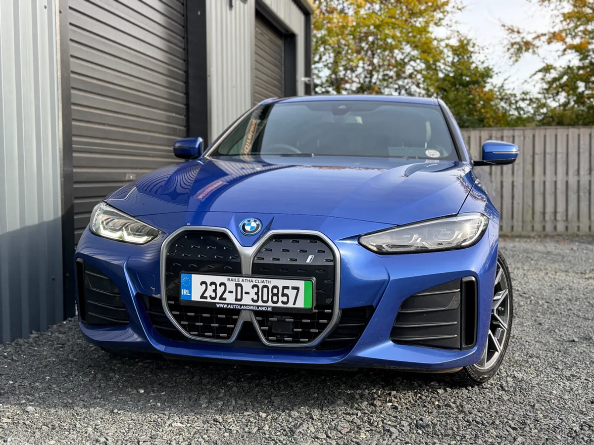 BMW i4 Hatchback, Electric, 2023, Blue