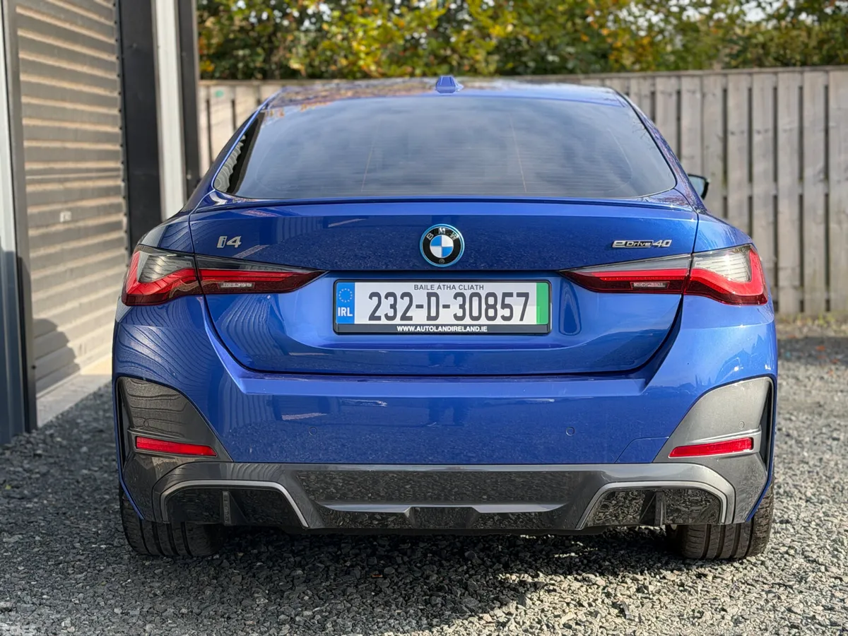 BMW i4 Hatchback, Electric, 2023, Blue
