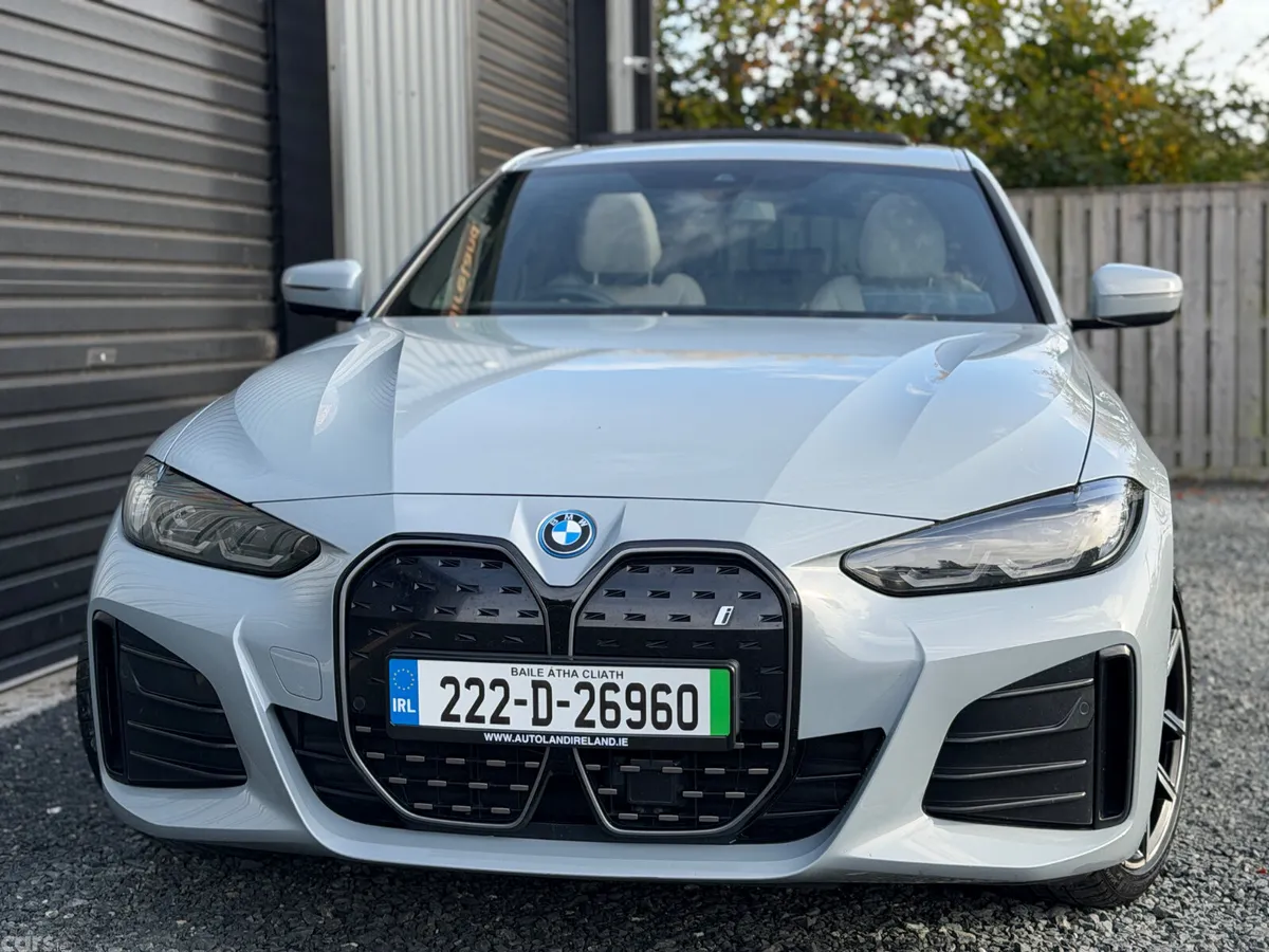 BMW i4 Hatchback, Electric, 2022, Grey