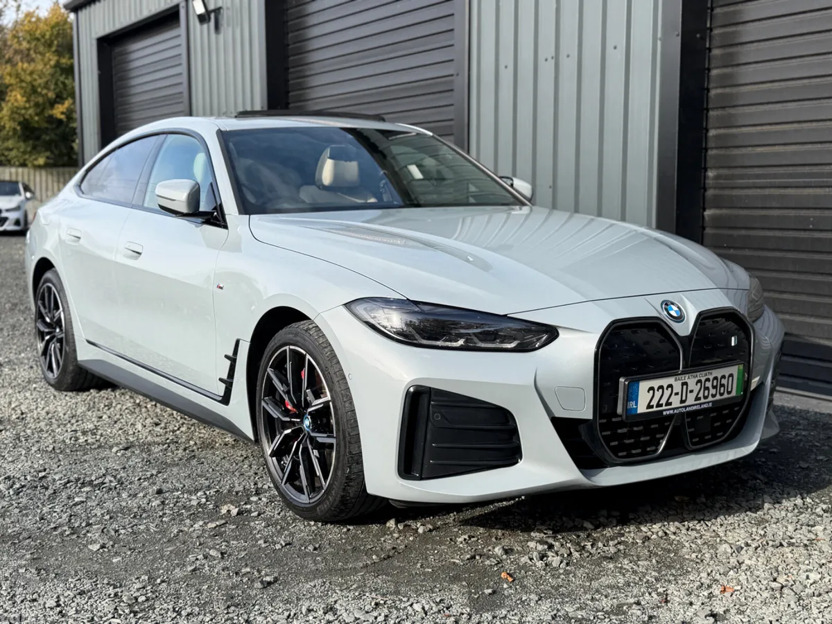 BMW i4 Hatchback, Electric, 2022, Grey