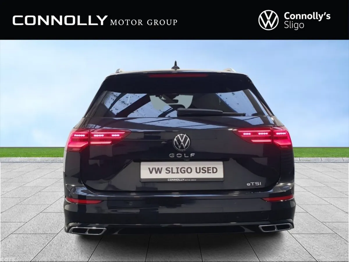 Volkswagen Golf Estate, Petrol Hybrid, 2021, Black