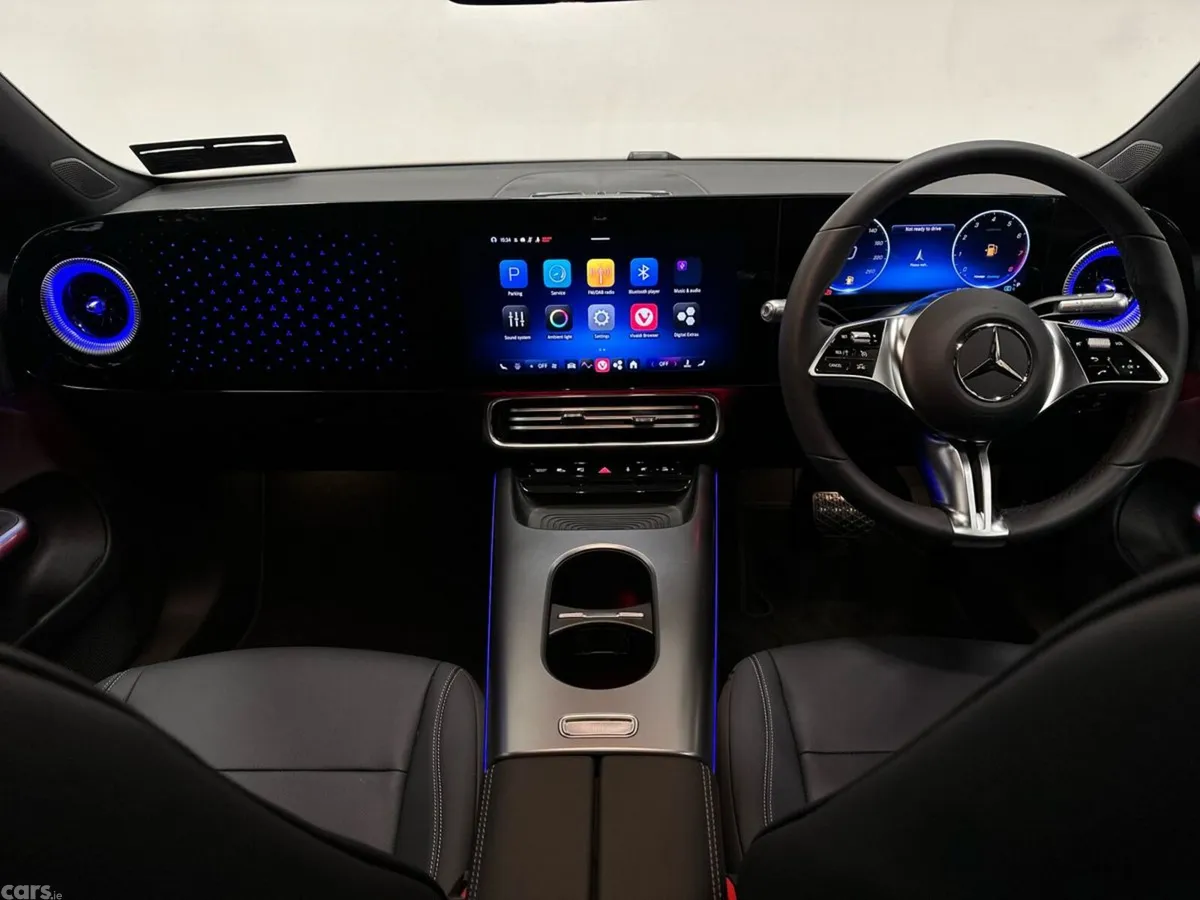 Mercedes-Benz CLA Saloon, Petrol Hybrid, 2026, Red