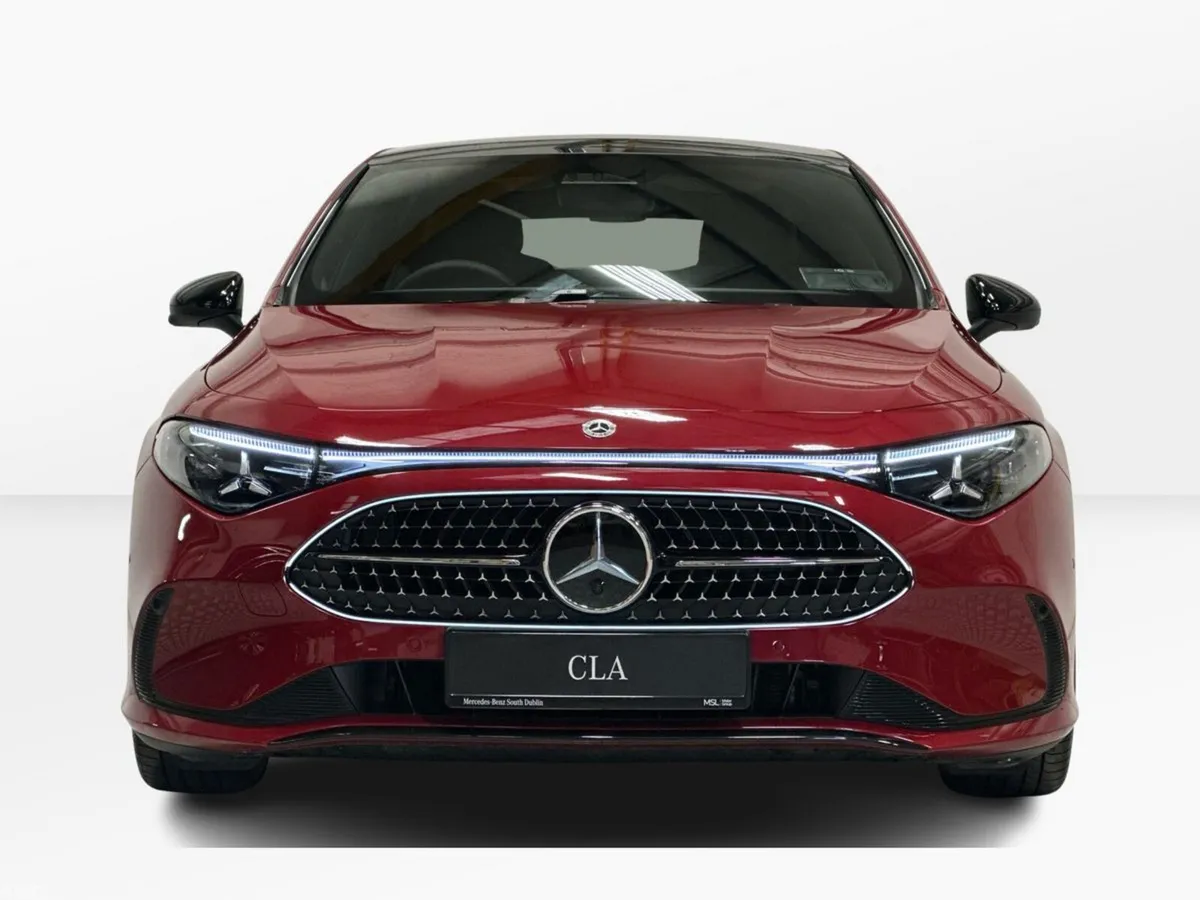 Mercedes-Benz CLA Saloon, Petrol Hybrid, 2026, Red