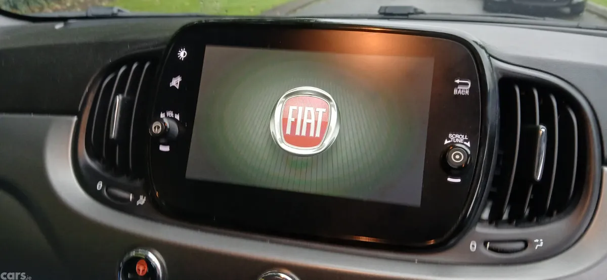 Fiat 500 Hatchback, Petrol, 2018, Blue