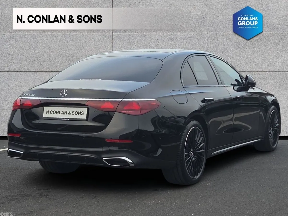 Mercedes-Benz E-Class Saloon, Diesel Plug-in Hybrid, 2026, Black