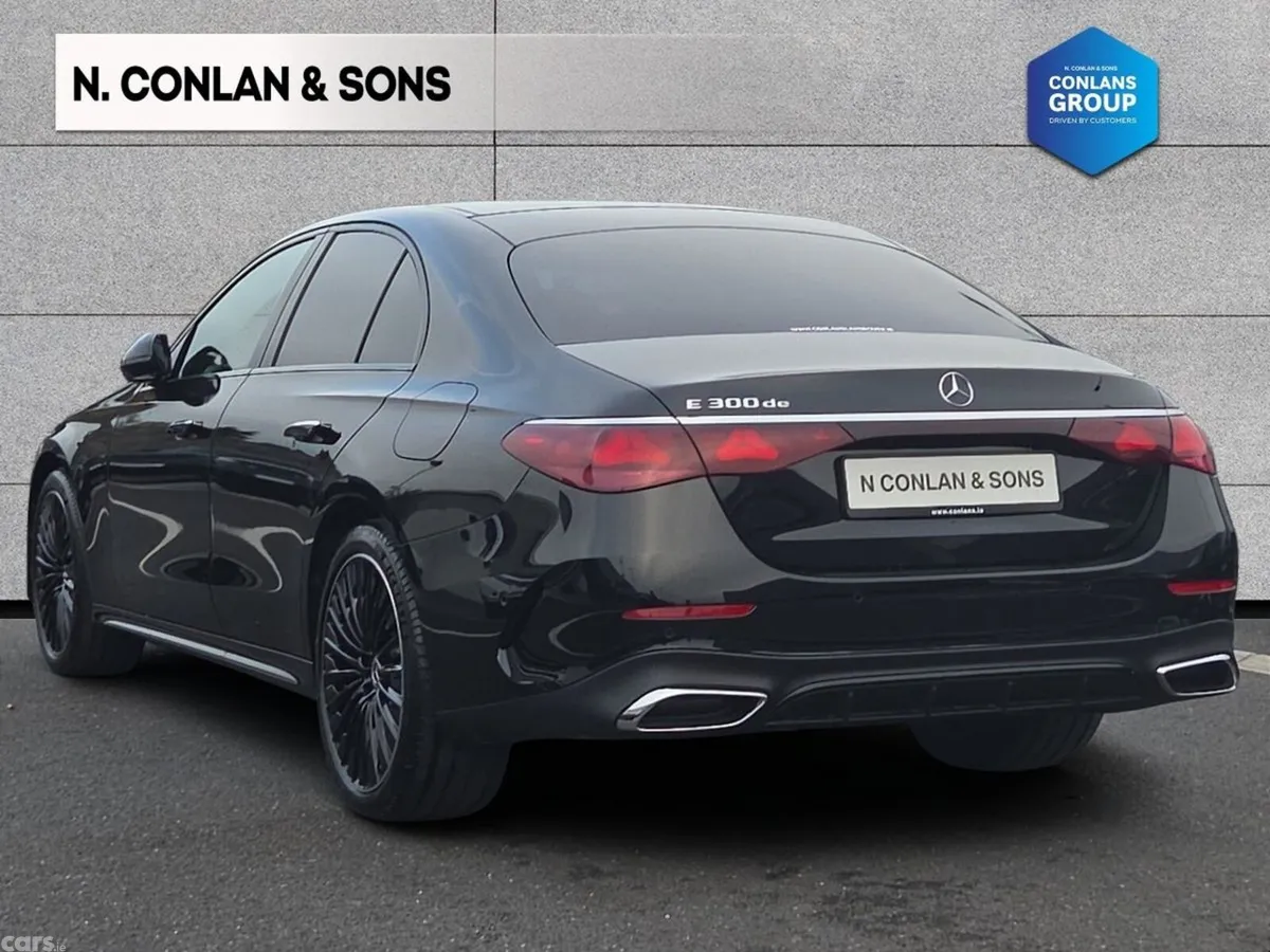 Mercedes-Benz E-Class Saloon, Diesel Plug-in Hybrid, 2026, Black