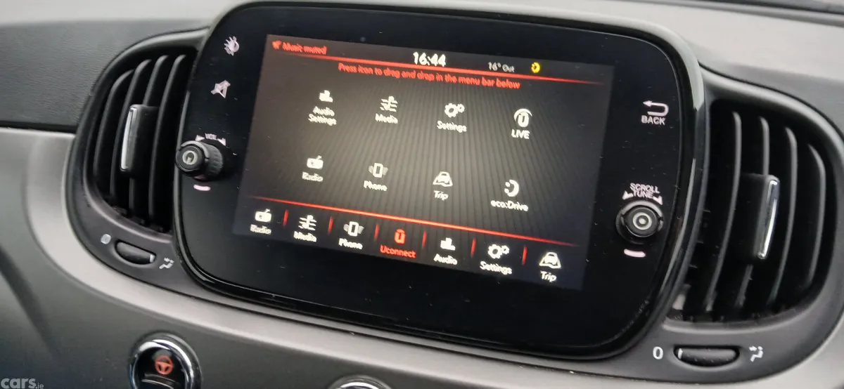 Fiat 500 Hatchback, Petrol, 2018, Blue