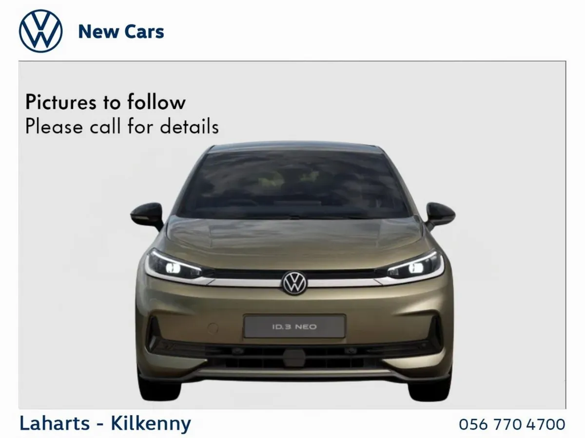 Volkswagen ID.3 Neo Hatchback, Electric, 2027, Green