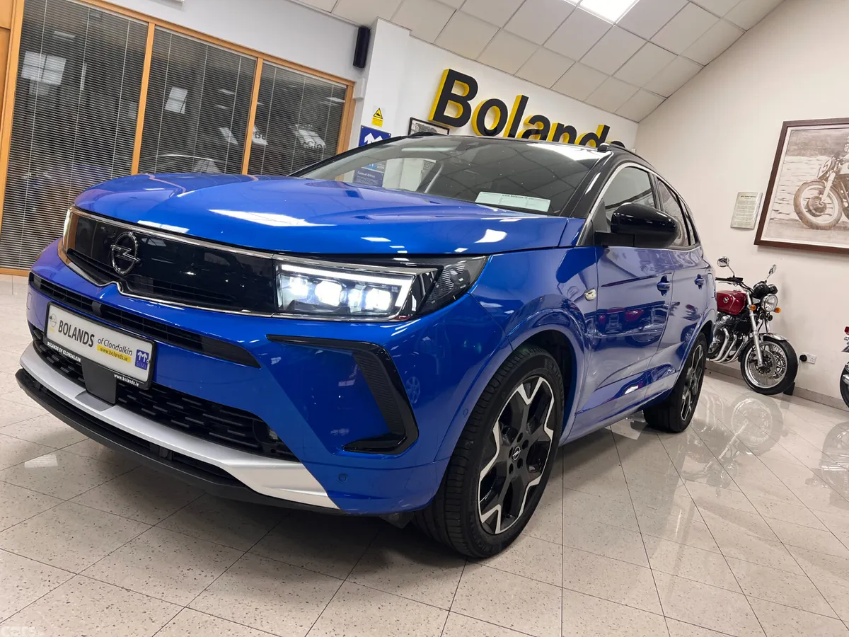 Opel Grandland X SUV, Petrol Plug-in Hybrid, 2023, Blue