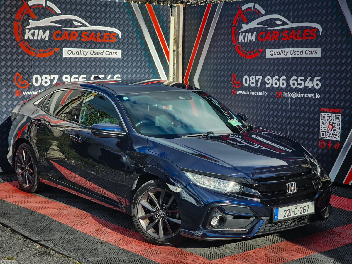 Honda Civic Hatchback, Petrol, 2022, Blue