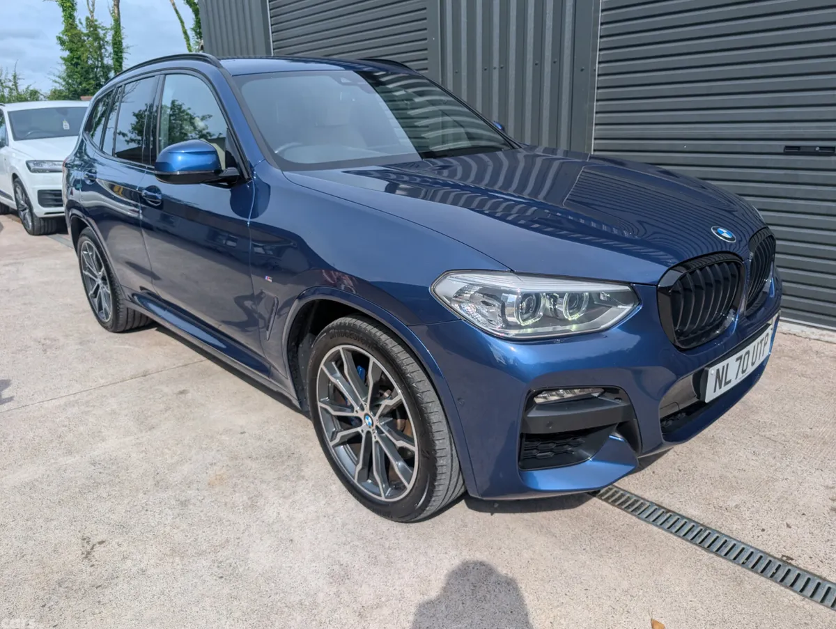 BMW X3 SUV, Diesel Hybrid, 2020, Blue