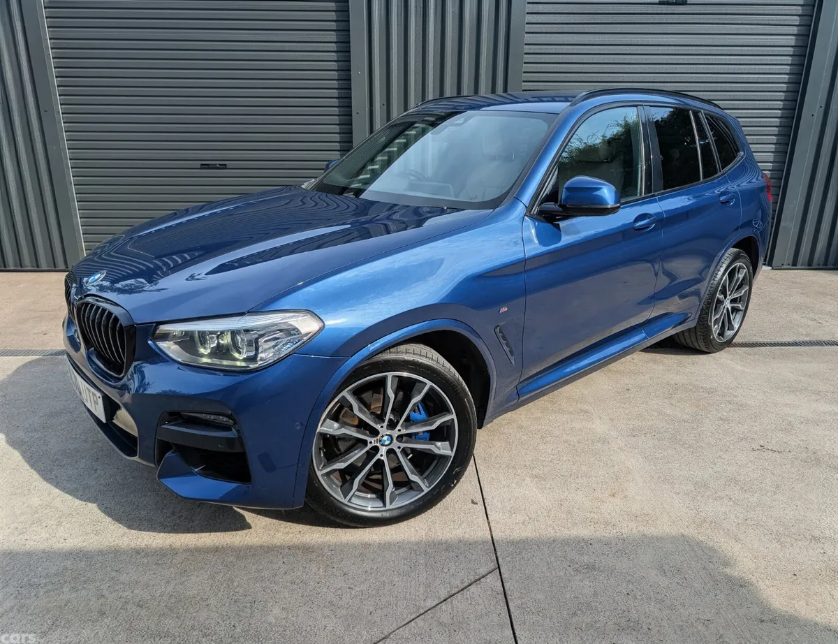 BMW X3 SUV, Diesel Hybrid, 2020, Blue