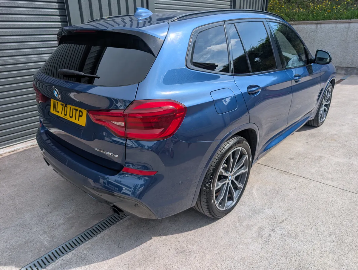 BMW X3 SUV, Diesel Hybrid, 2020, Blue