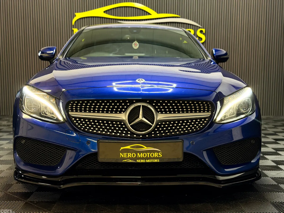 Mercedes-Benz C-Class Coupe, Diesel, 2017, Blue