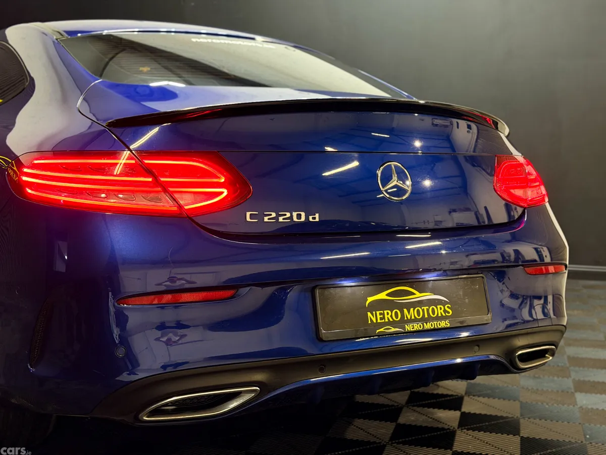 Mercedes-Benz C-Class Coupe, Diesel, 2017, Blue