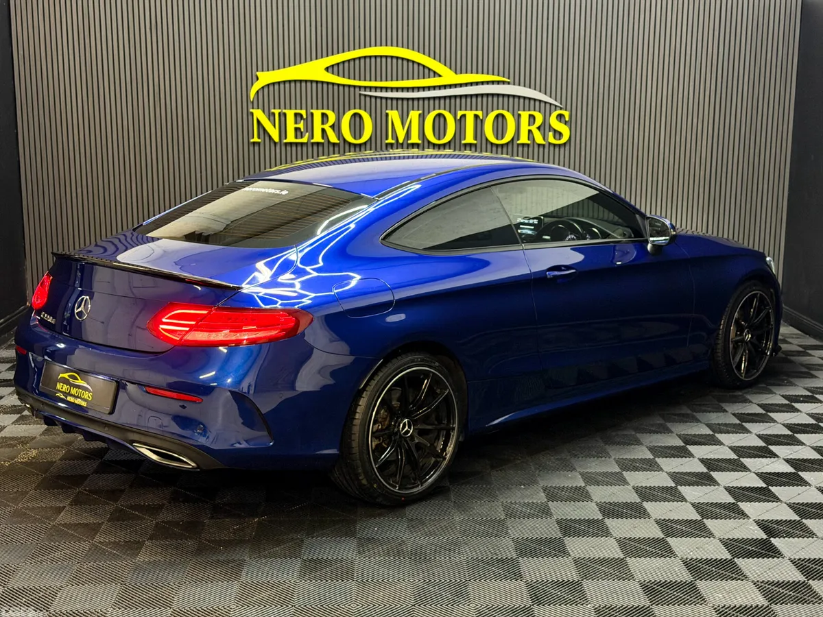 Mercedes-Benz C-Class Coupe, Diesel, 2017, Blue