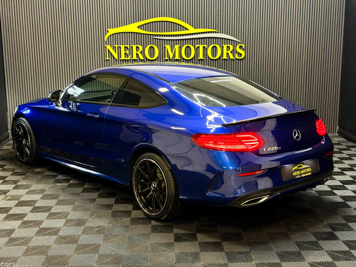Mercedes-Benz C-Class Coupe, Diesel, 2017, Blue