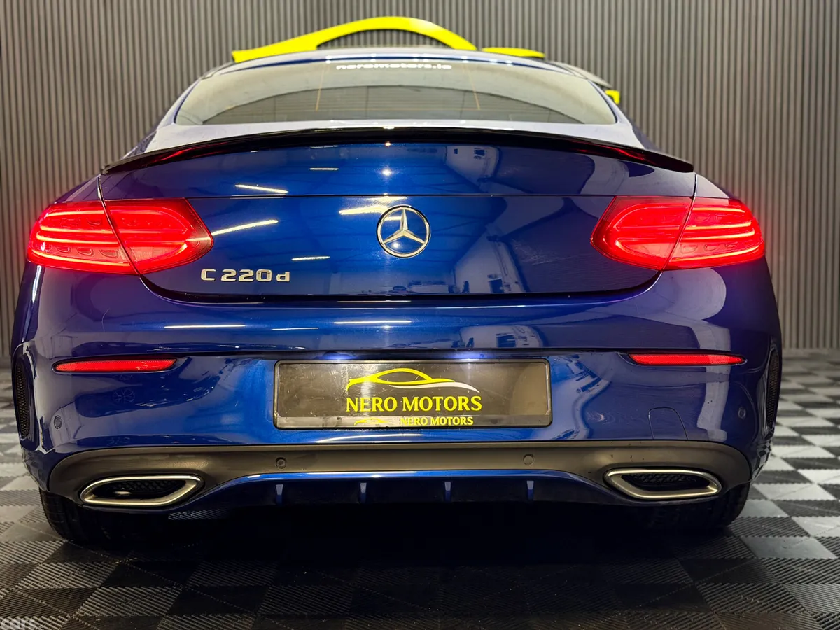 Mercedes-Benz C-Class Coupe, Diesel, 2017, Blue