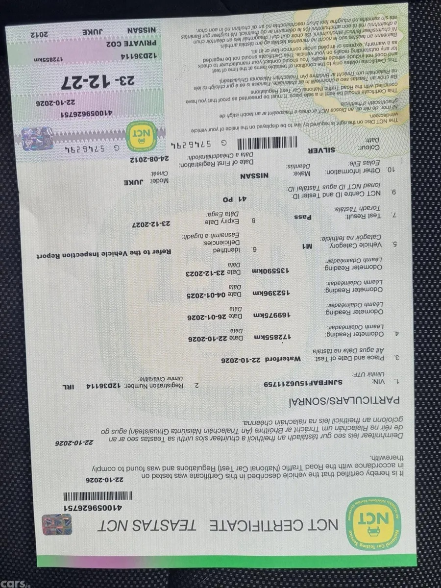 Nissan Juke SUV, Petrol, 2012, Silver