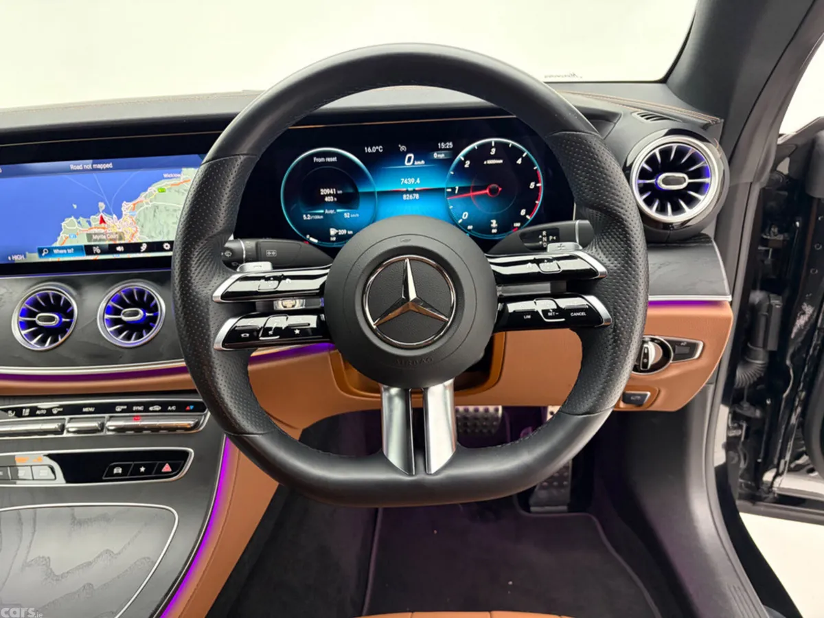 Mercedes-Benz E-Class Coupe, Diesel, 2022, Black
