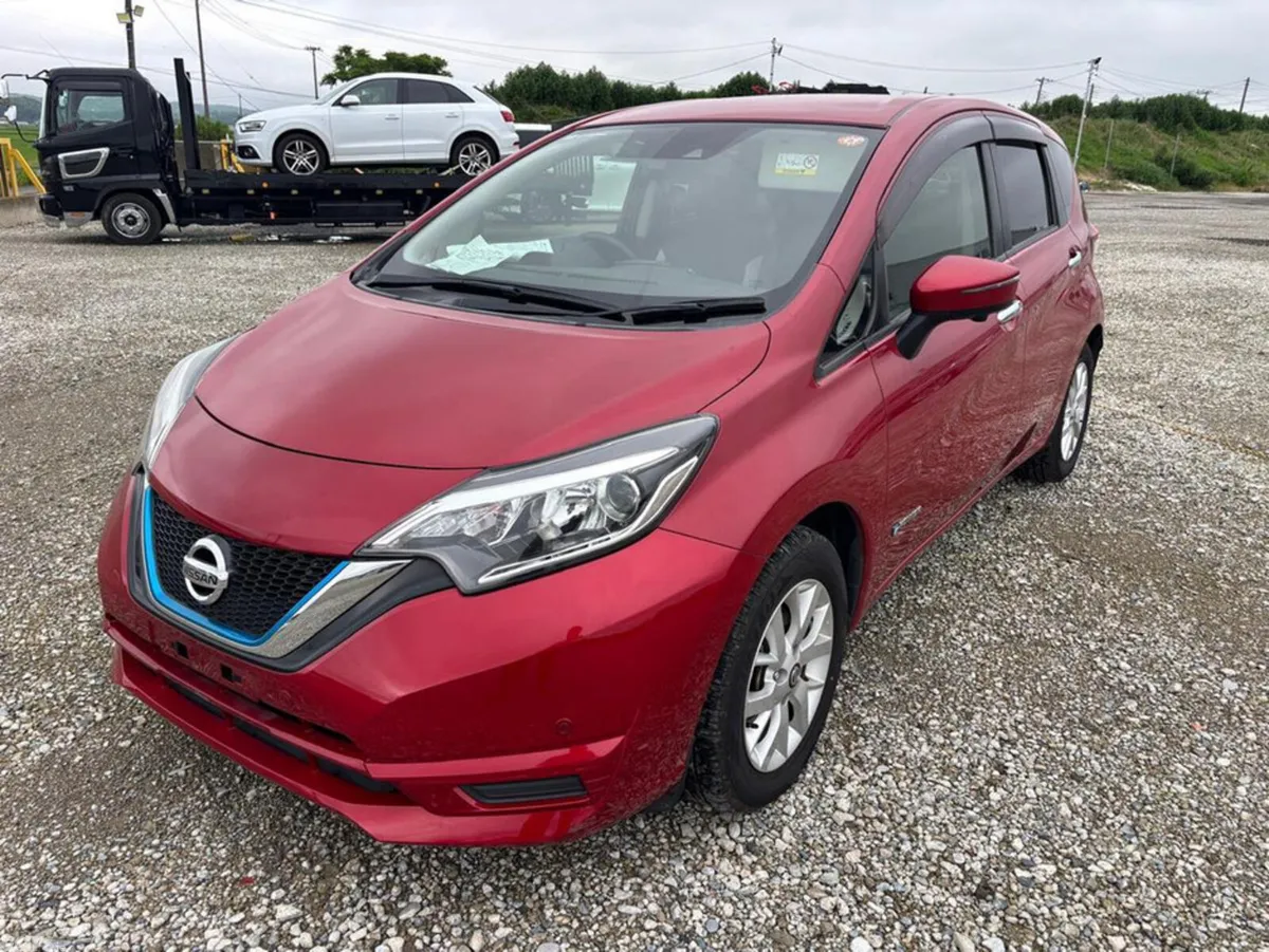 Nissan Note Hatchback, Petrol Hybrid, 2020, Red