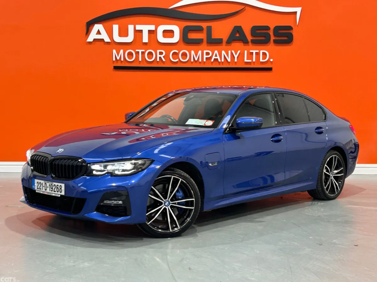 BMW 3-Series Saloon, Petrol Plug-in Hybrid, 2022, Blue