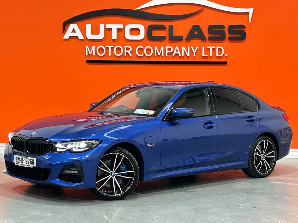 BMW 3-Series Saloon, Petrol Plug-in Hybrid, 2022, Blue
