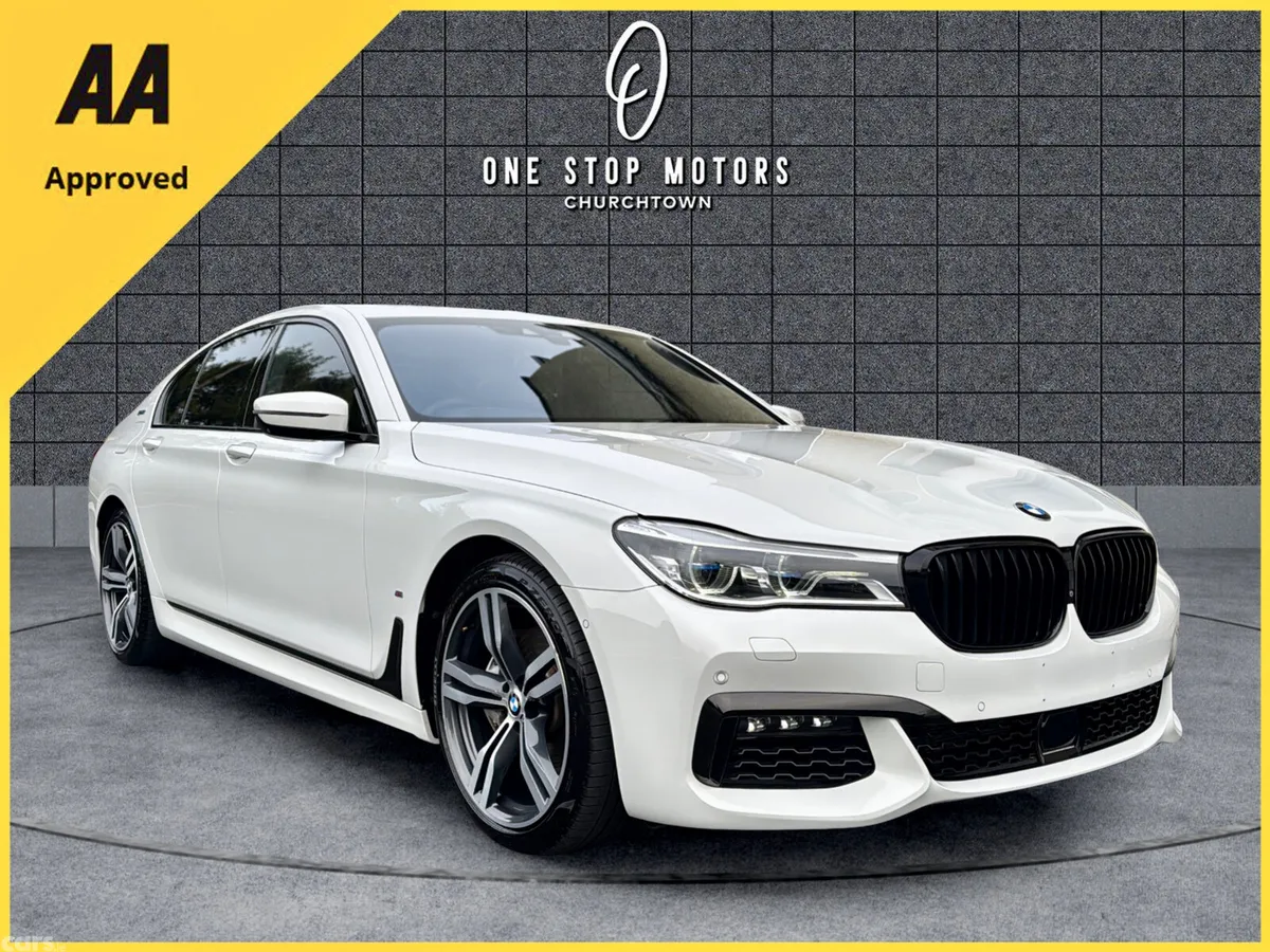 BMW 7-Series Saloon, Petrol Plug-in Hybrid, 2018, White