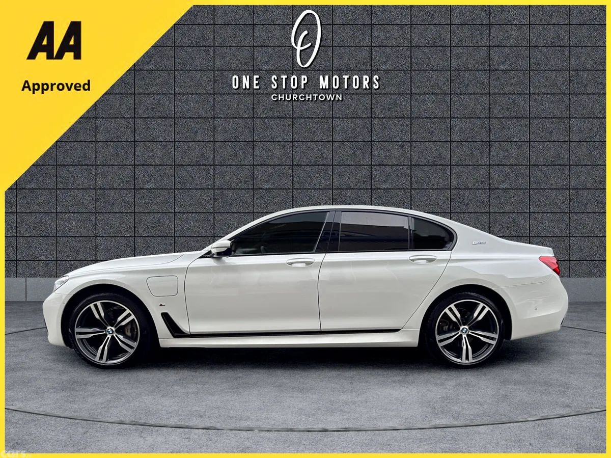 BMW 7-Series Saloon, Petrol Plug-in Hybrid, 2018, White