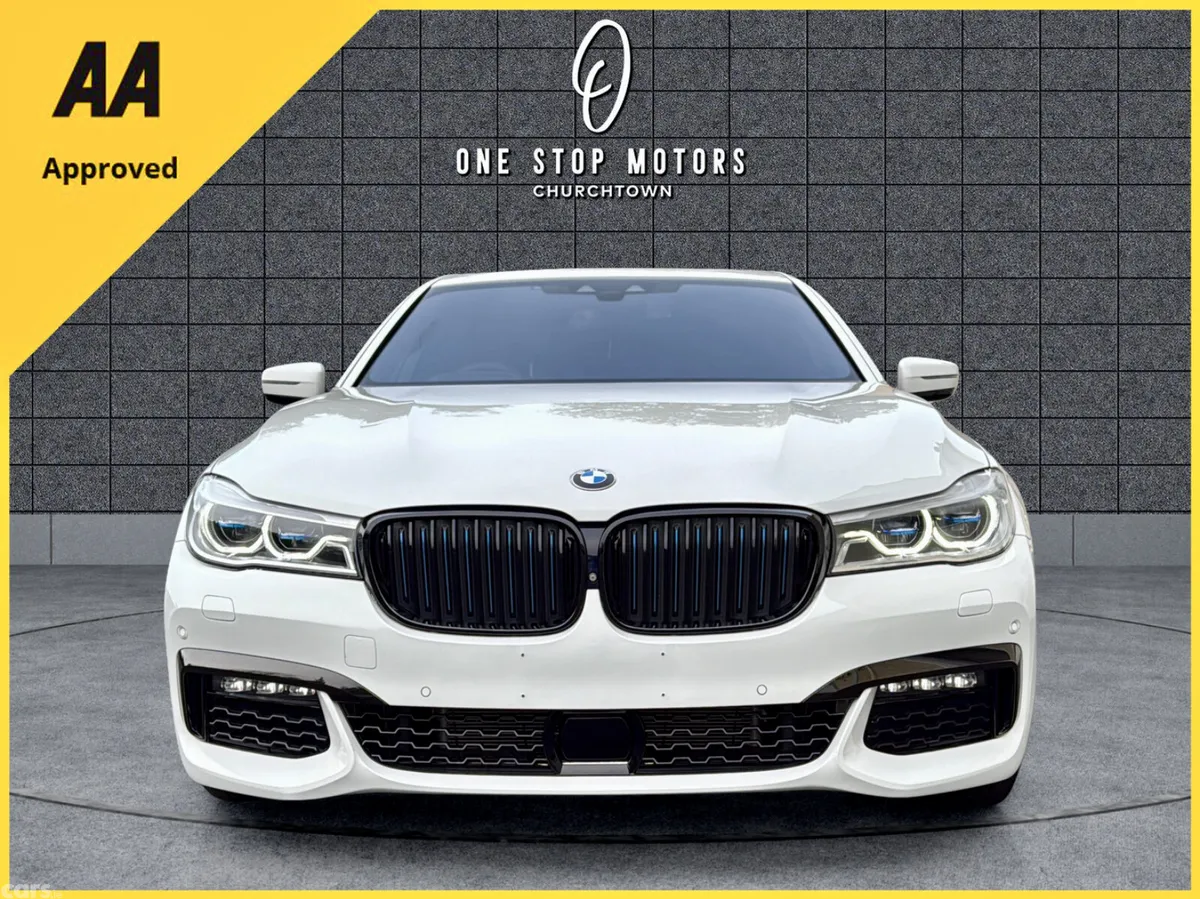 BMW 7-Series Saloon, Petrol Plug-in Hybrid, 2018, White