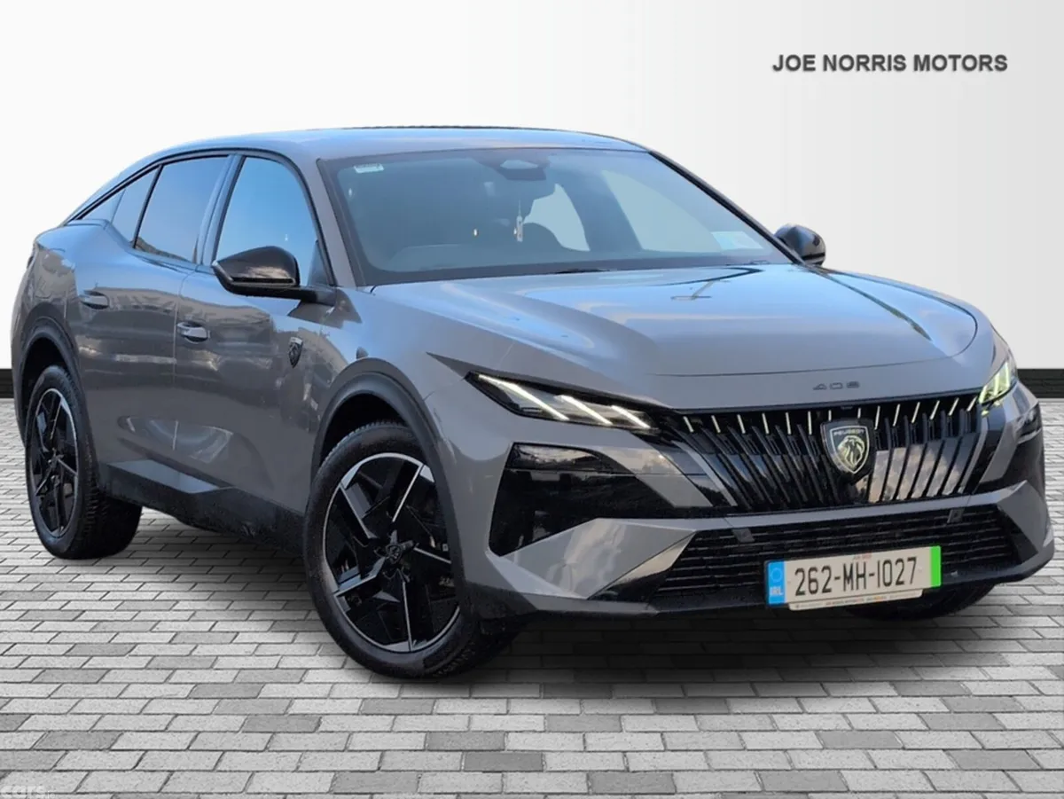 Peugeot 408 Hatchback, Electric, 2026, Grey