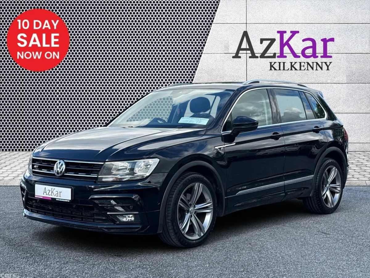 Volkswagen Tiguan SUV, Diesel, 2018, Black