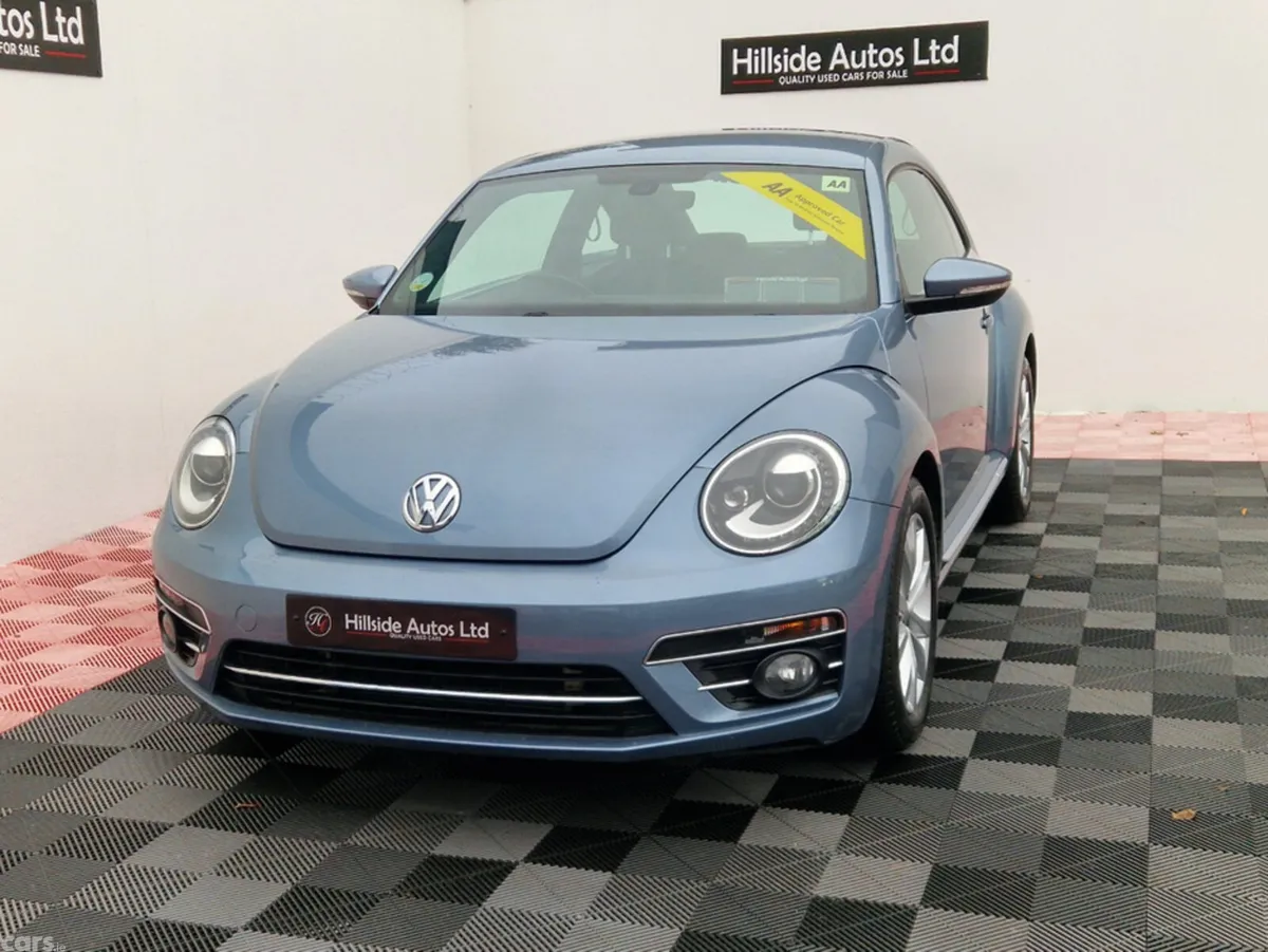 Volkswagen Beetle Hatchback, Petrol, 2018, Blue