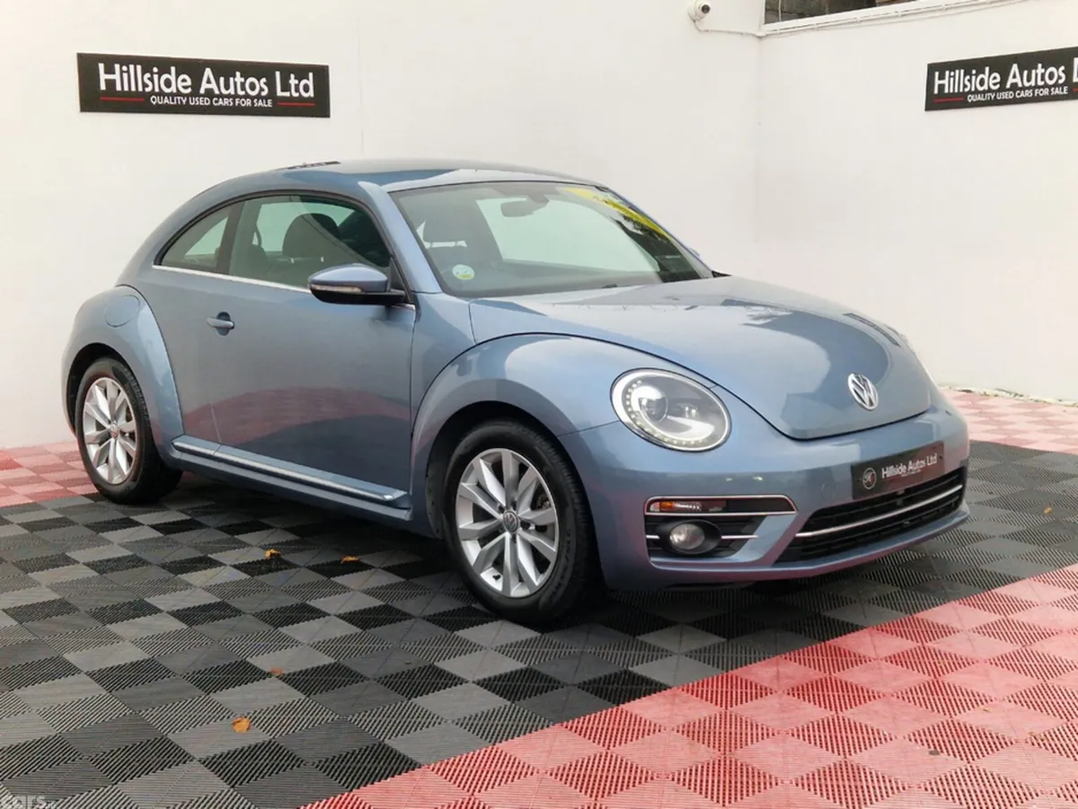 Volkswagen Beetle Hatchback, Petrol, 2018, Blue